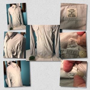 Jcrew 100% cotton work shirt medium! Been washed!